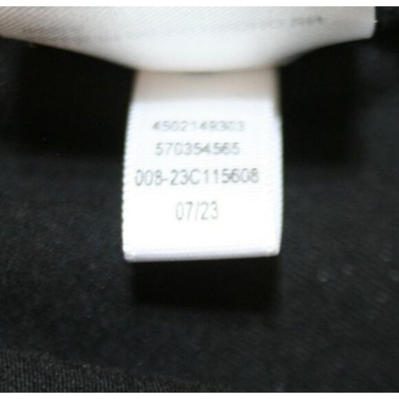 Chico’s Womens XL Modal Black Lace Sleeve Blouse Witchy Whimsygoth Dark Feminine - Picture 5 of 8